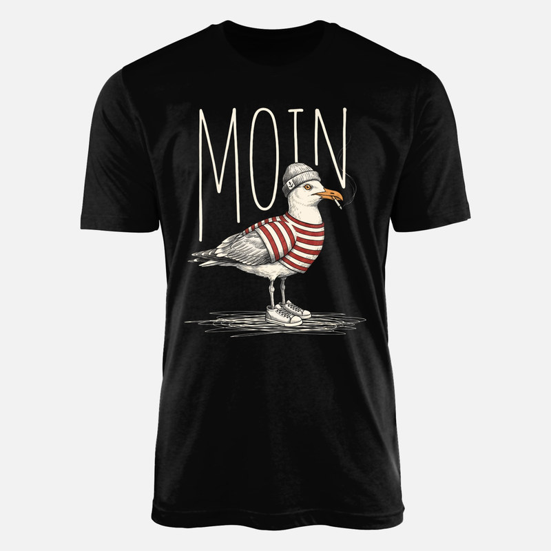 T-shirts: Moin Seemann M&ouml;we