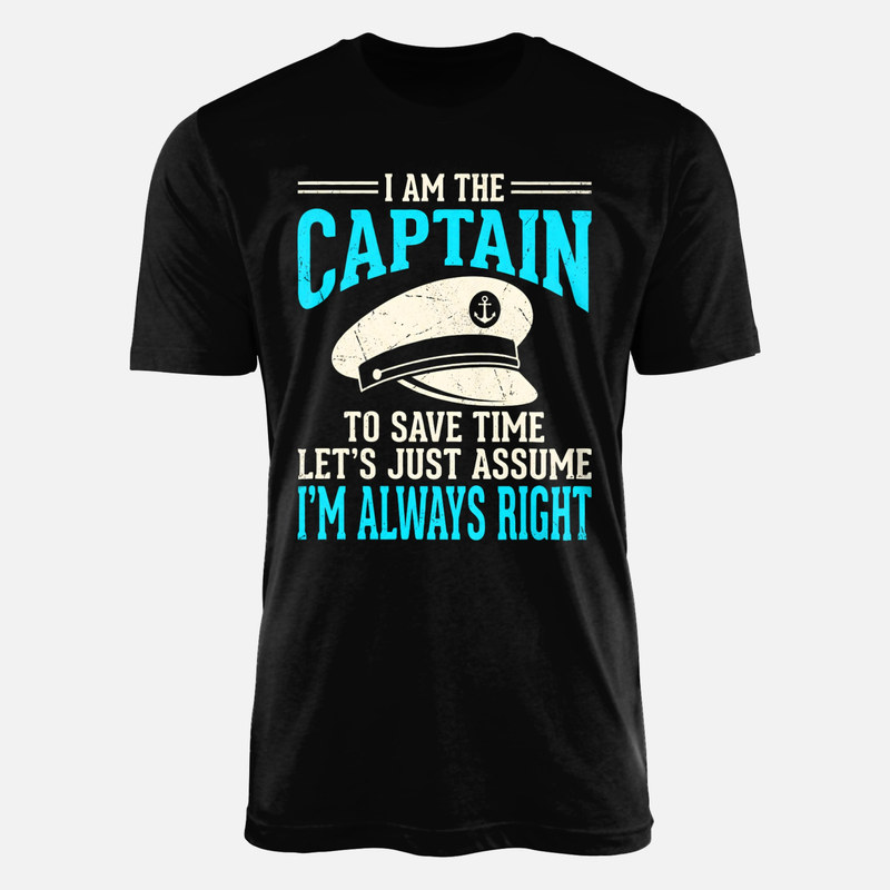 T-shirts: Kapit&auml;n M&uuml;tze Ich Habe Immer Recht