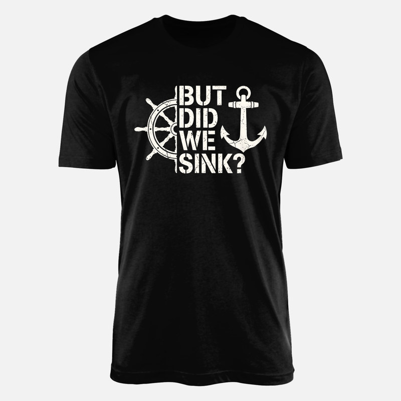 T-shirts: Sind wir etwa untergegangen? Anker & Steuerrad