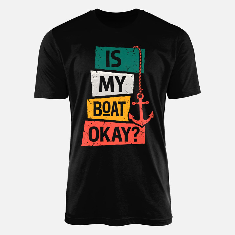 T-shirts: Geht es meinem Boot gut Anker Humor