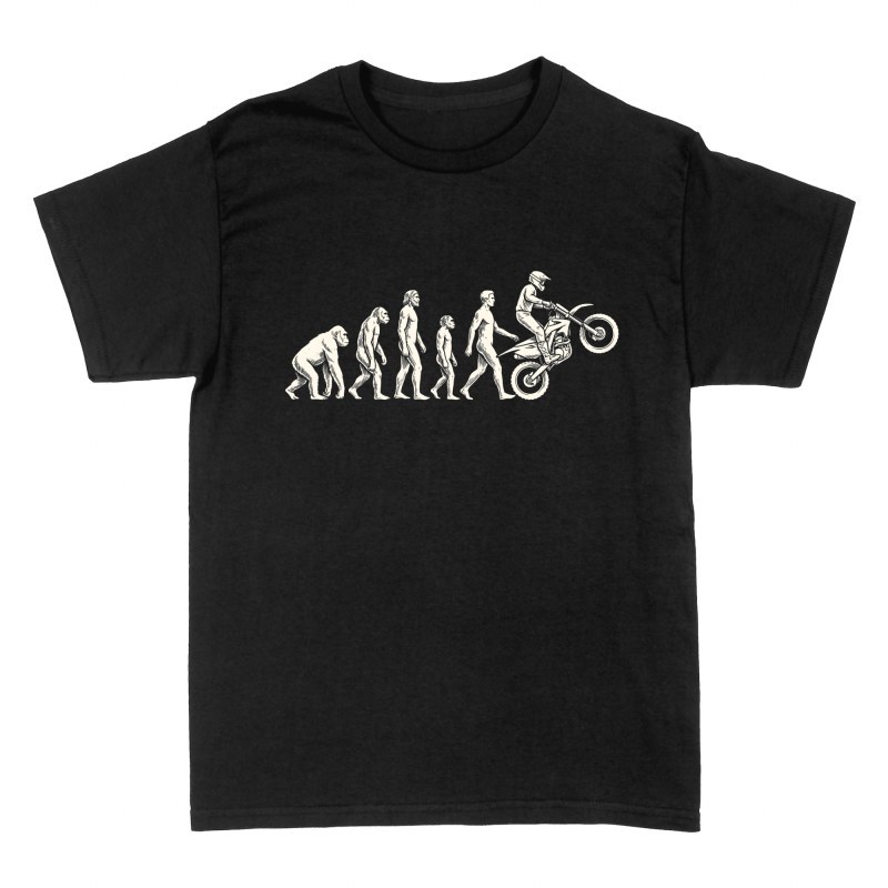 T-shirts: Evolution Motocross Wheelie