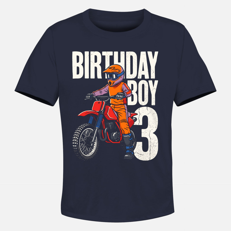 T-shirts: 3. Geburtstag Motocross Junge