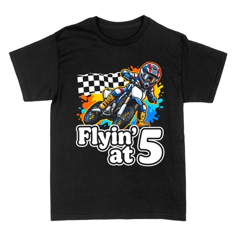 T-shirts: Motocross 5. Geburtstag Kleines Rennfahrer