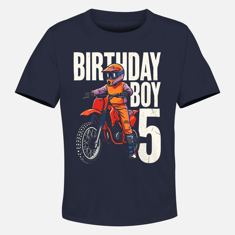 T-shirts: Motocross 5. Geburtstag Junge