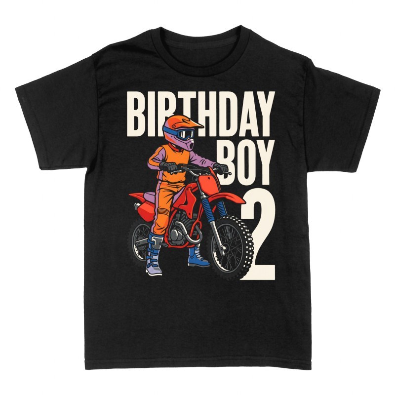 T-shirts: Motocross Geburtstag 2 Jahre Junge