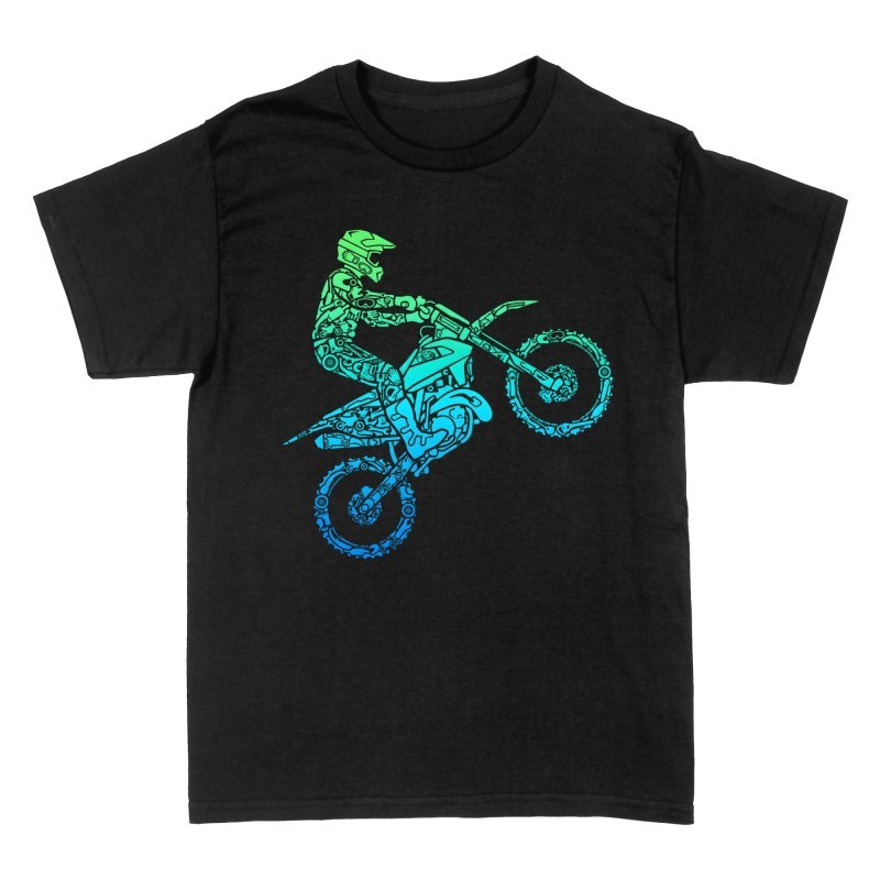 T-shirts: Motocross Fahrer aus Werkzeugen