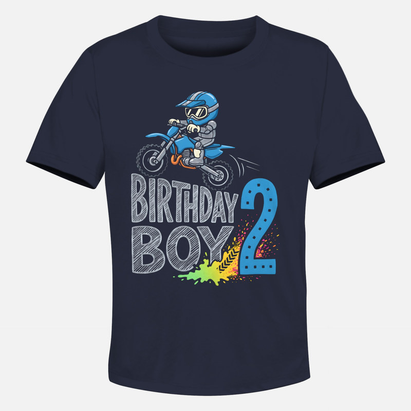T-shirts: Motocross Geburtstag 2 Jahre Junge
