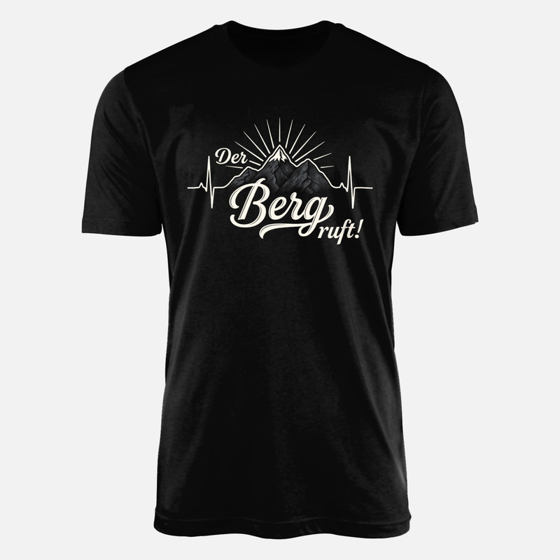 T-shirts: Der Berg ruft Herzschlag