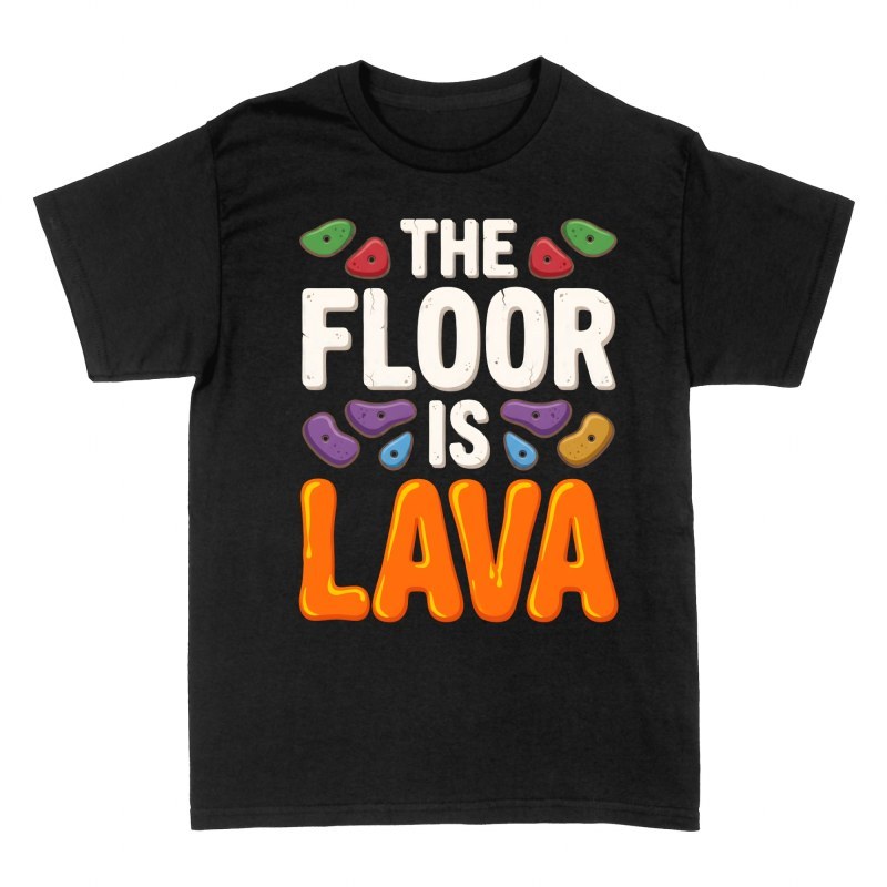 T-shirts: Klettern Der Boden ist Lava