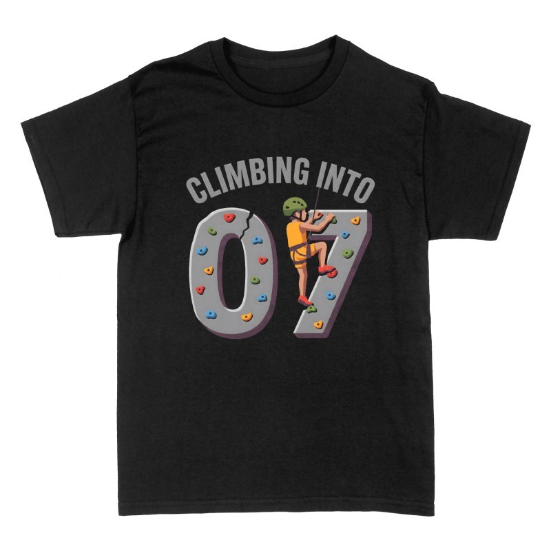 T-shirts: Kletterer zum 7. Geburtstag