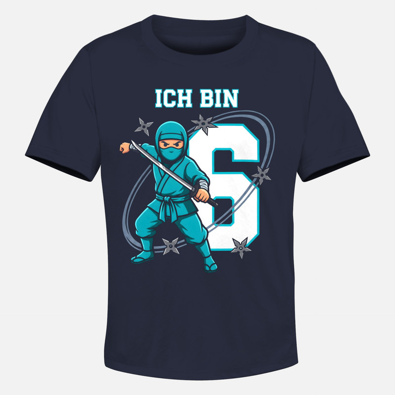 T-shirts: Ich Bin 6 Blauer Ninja