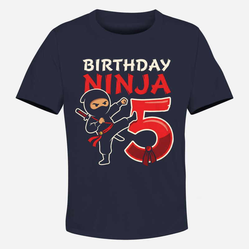 T-shirts: Geburtstags-Ninja 5. Geburtstag