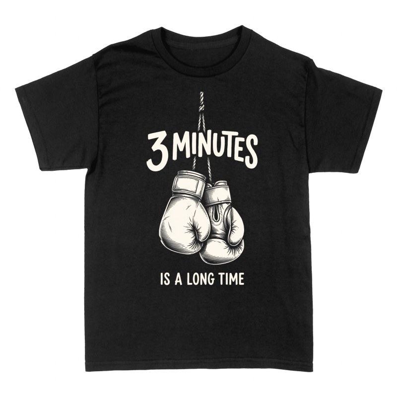 T-shirts: Boxhandschuhe 3 Minuten Vintage Gravur
