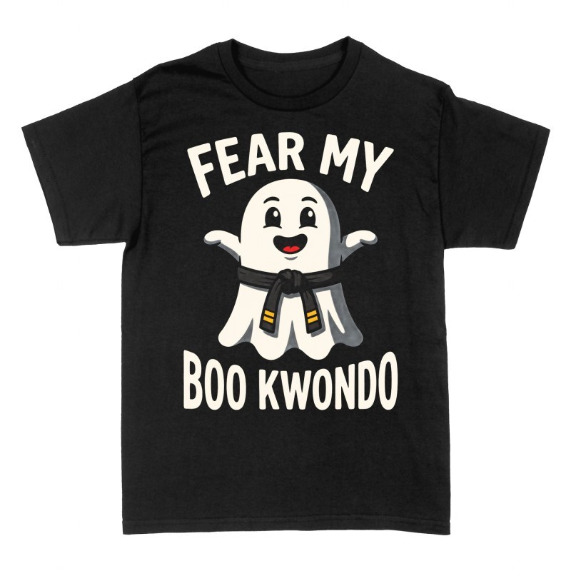 T-shirts: Taekwondo Geist mit schwarzem G&uuml;rtel