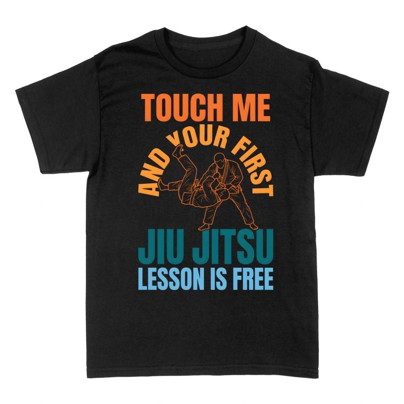 T-shirts: Erste Jiu-Jitsu-Stunde gratis Wurf