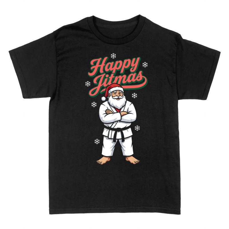 T-shirts: Weihnachtsmann BJJ Happy Jitmas