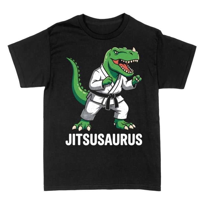 T-shirts: Jiu-Jitsu Dinosaurier T-Rex