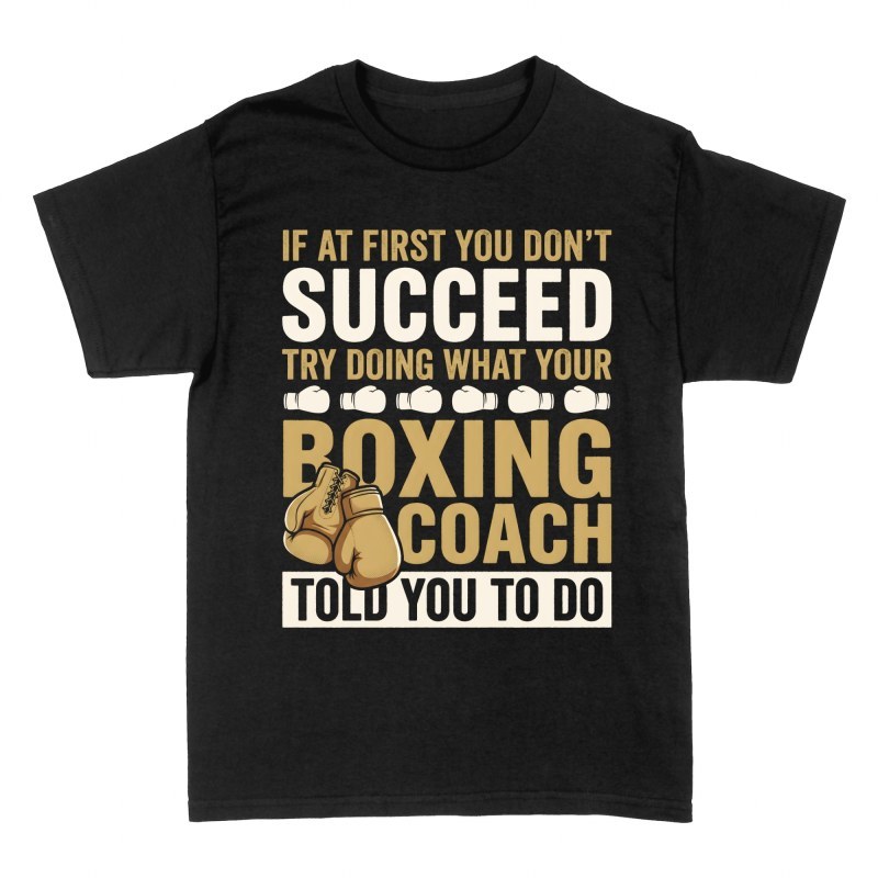 T-shirts: H&ouml;r auf deinen Boxtrainer