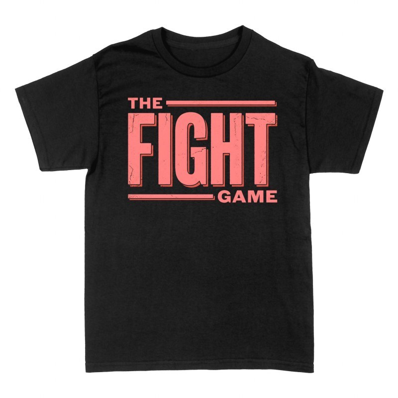 T-shirts: Kampfsport The Fight Game Typografie