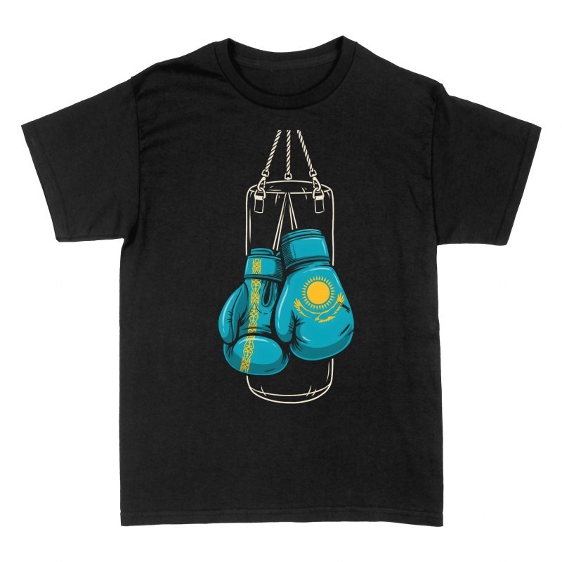 T-shirts: Kasachstan Boxen Boxhandschuhe Sandsack