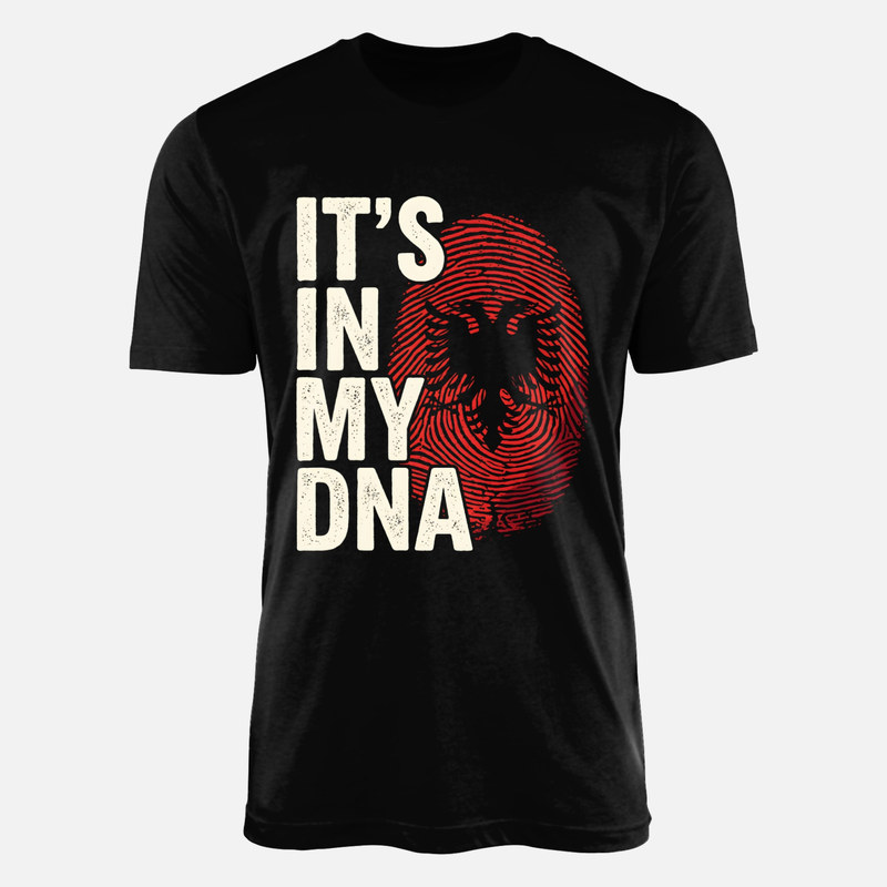 T-shirts: Albanien DNA Fingerabdruck