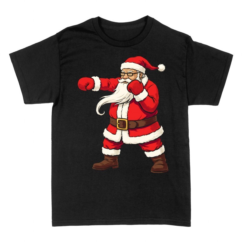 T-shirts: Boxender Weihnachtsmann