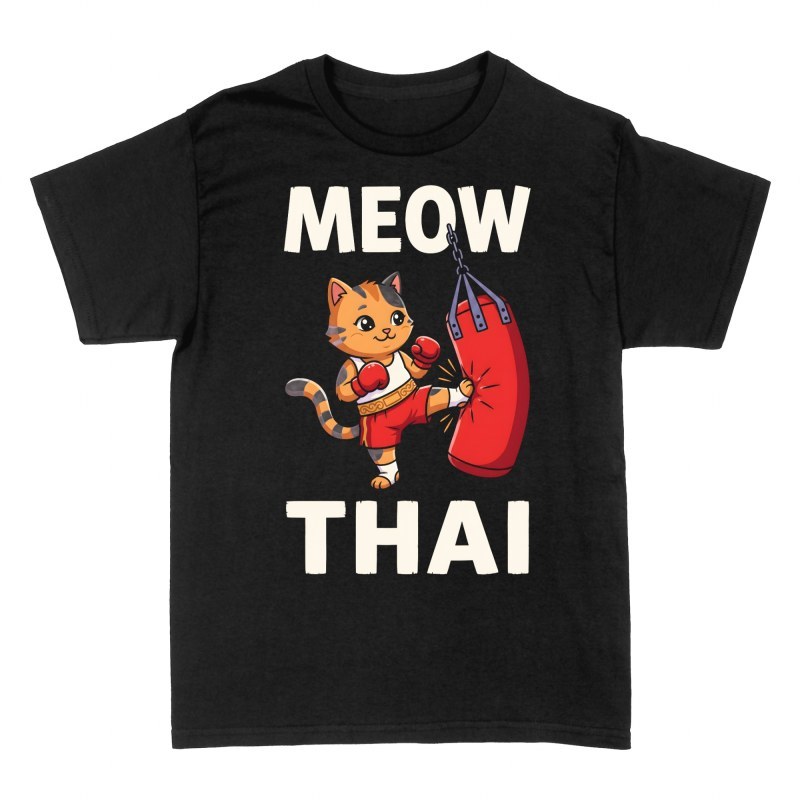 T-shirts: Muay Thai Katze Boxer