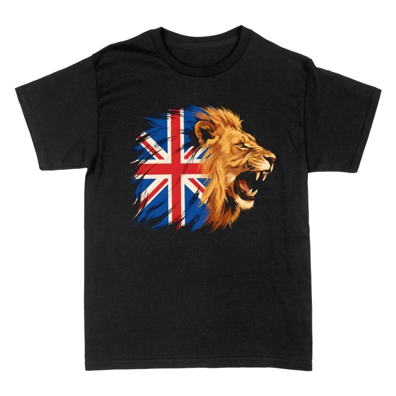 T-shirts: Britischer L&ouml;we mit Union Jack