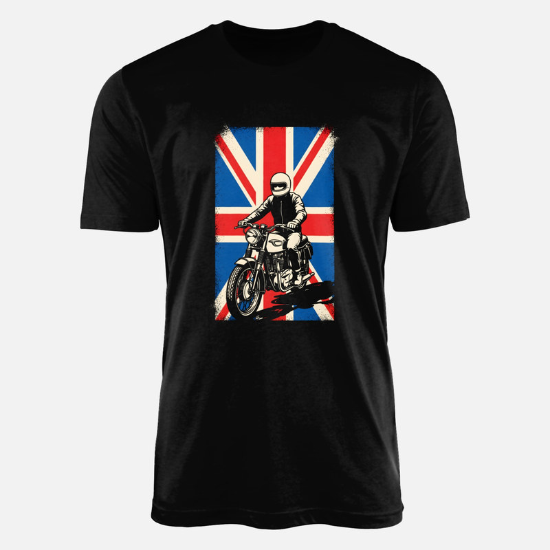 T-shirts: Klassischer Biker Union Jack