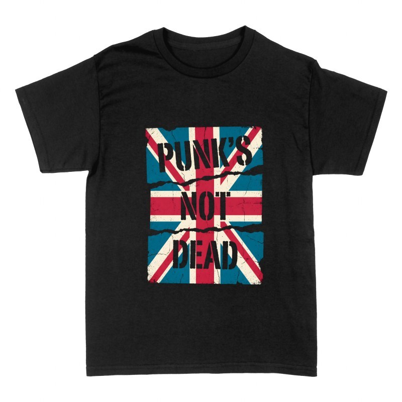 T-shirts: Zerrissene Punk Flagge London