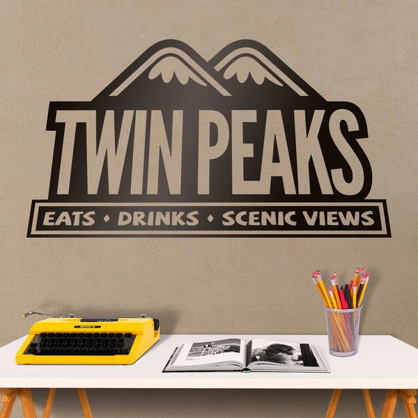 Wandtattoos: Twin Peaks Restaurant logo