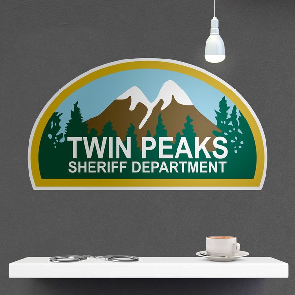 Wandtattoos: Polizeirevier Twin Peaks