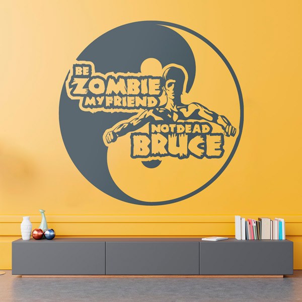 Wandtattoos: Bruce Zombie