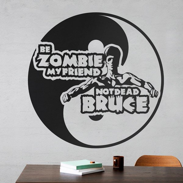 Wandtattoos: Bruce Zombie