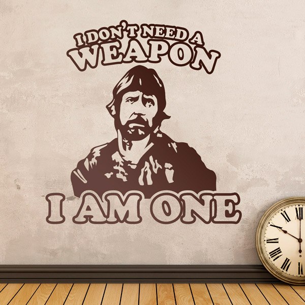 Wandtattoos: Norris Weapon