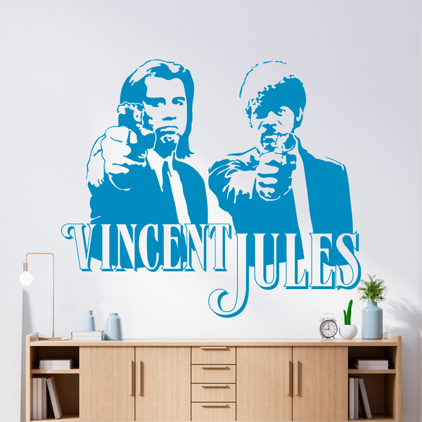 Wandtattoos: Vincent & Jules