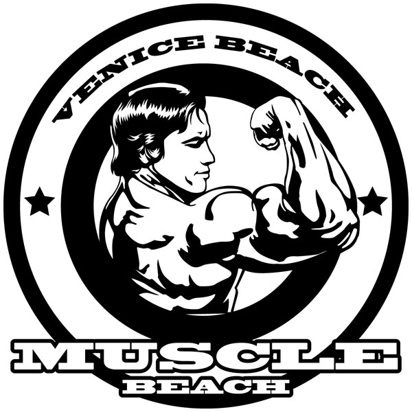 Wandtattoos: Muscle Beach Venice Beach