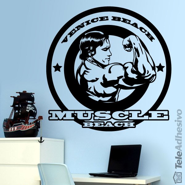 Wandtattoos: Muscle Beach Venice Beach