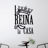 Wandtattoos: La Reina de la Casa 2