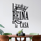 Wandtattoos: La Reina de la Casa 4