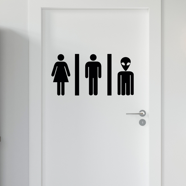 Wandtattoos: WC Mixto Ausländer