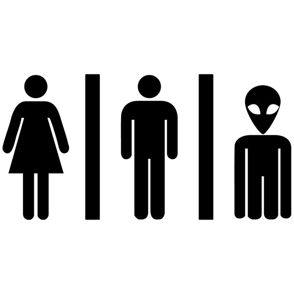 Wandtattoos: WC Mixto Ausländer