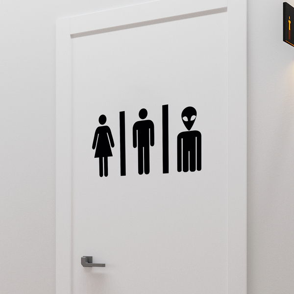Wandtattoos: WC Mixto Ausländer