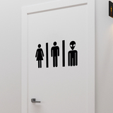 Wandtattoos: WC Mixto Ausländer 2