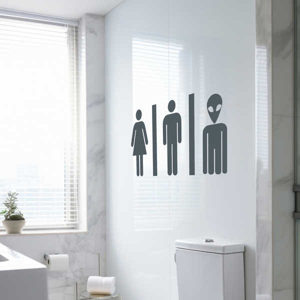 Wandtattoos: WC Mixto Ausländer