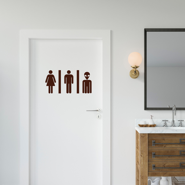 Wandtattoos: WC Mixto Ausländer