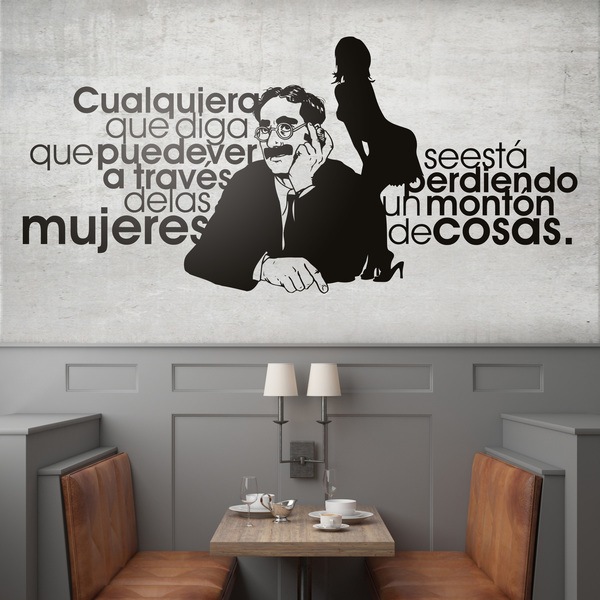 Wandtattoos: Groucho Women