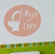 Wandtattoos: Bajar la Tapa 2