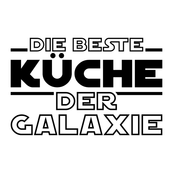 Wandtattoos: Die beste galaktische Küche 