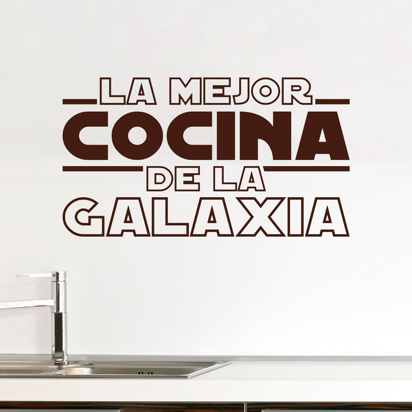 Wandtattoos: Die beste Küche der Galaxie auf Spanisch